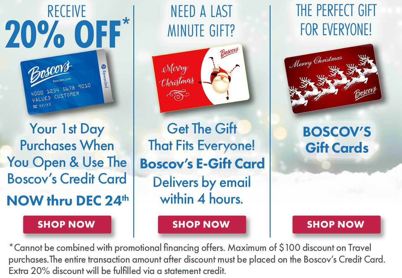 Your Dollars go Further at Boscov’s Guaranteed! Boscov's