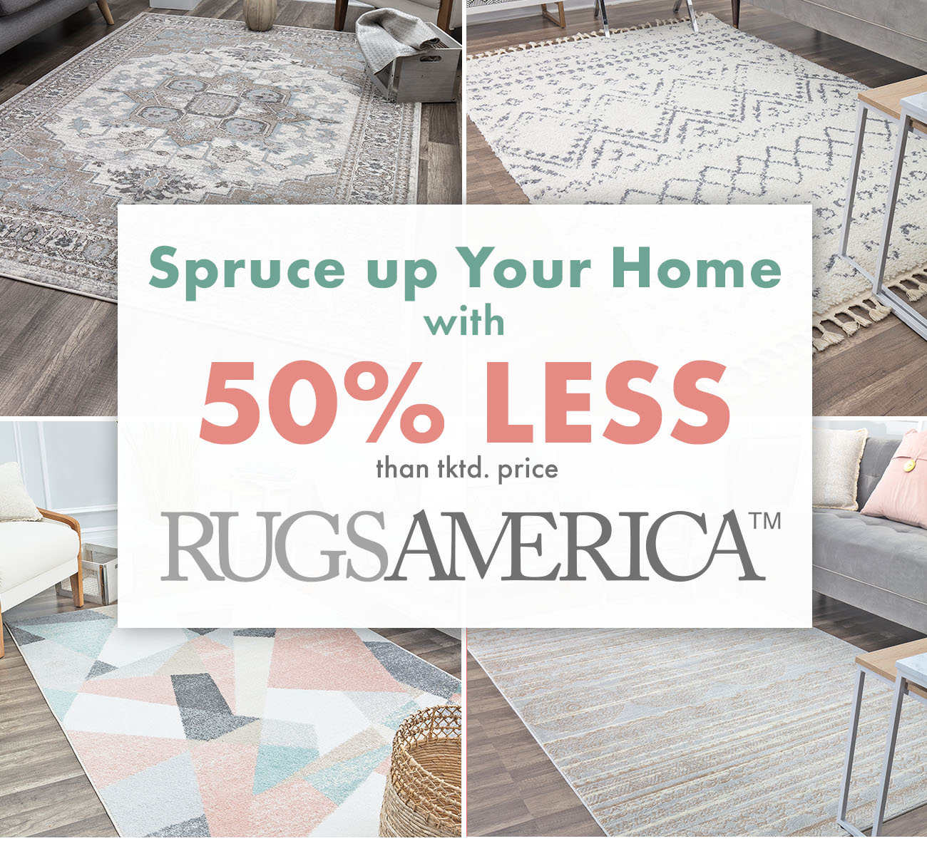 50 Less Rugs America™ Boscov's