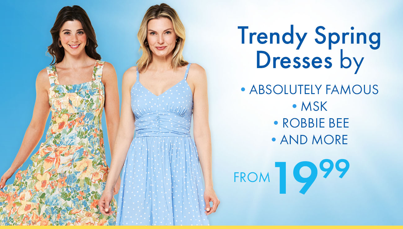 Trendy Spring Dresses From $19.99