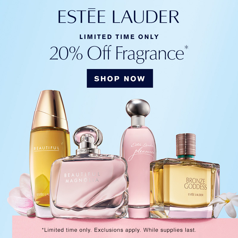 20% Off Estee Lauder Fragrances
